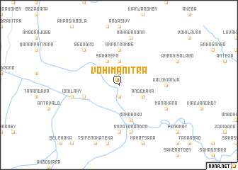 map of Vohimanitra