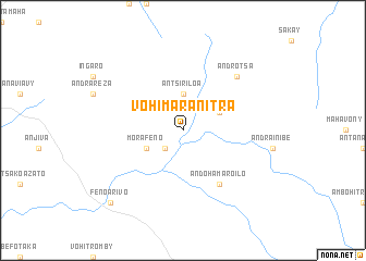 map of Vohimaranitra