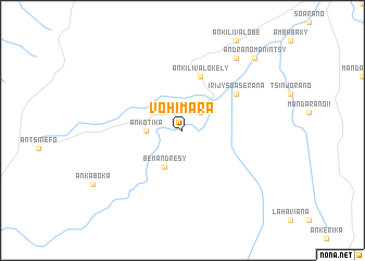map of Vohimara
