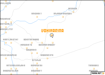 map of Vohimarina