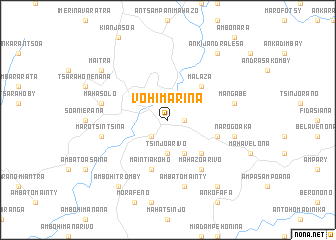 map of Vohimarina