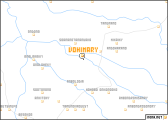 map of Vohimary