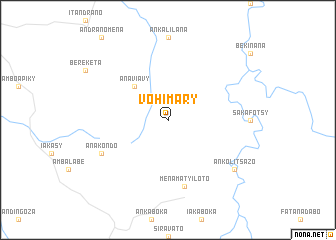 map of Vohimary