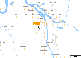 map of Vohimary