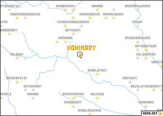 map of Vohimary