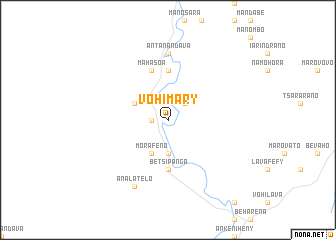 map of Vohimary