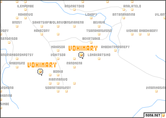 map of Vohimary