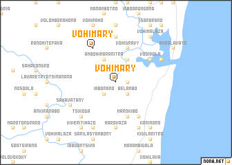 map of Vohimary