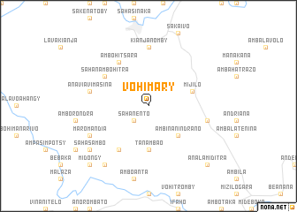 map of Vohimary