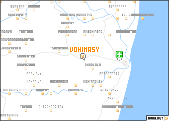 map of Vohimasy