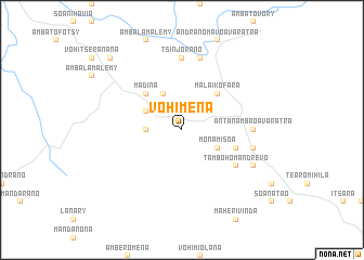 map of Vohimena