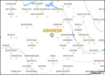 map of Vohimena