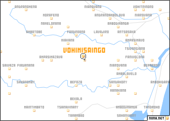 map of Vohimisaingo