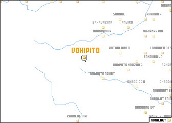map of Vohipito