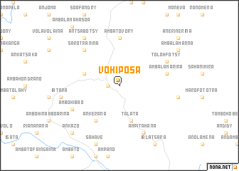 map of Vohiposa