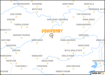 map of Vohiromby
