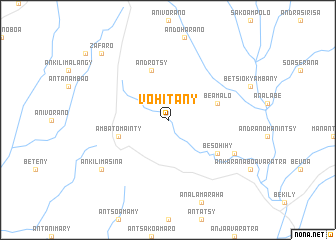 map of Vohitany