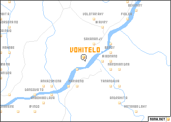map of Vohitelo