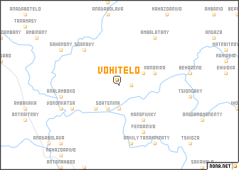 map of Vohitelo