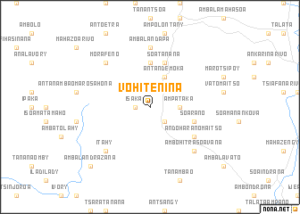 map of Vohitenina