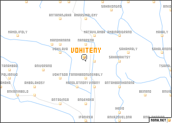 map of Vohiteny