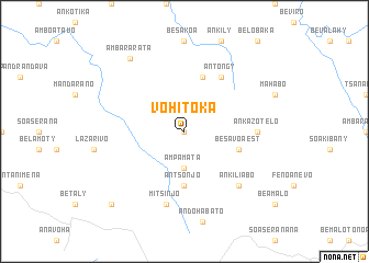 map of Vohitoka
