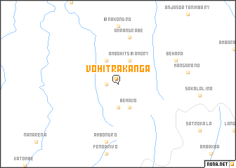 map of Vohitrakanga