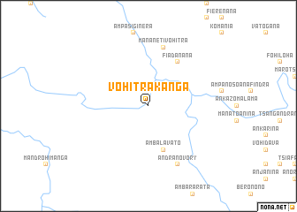 map of Vohitrakanga