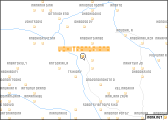 map of Vohitrandriana