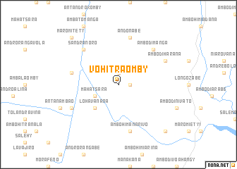 map of Vohitraomby