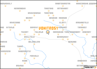 map of Vohitrosy