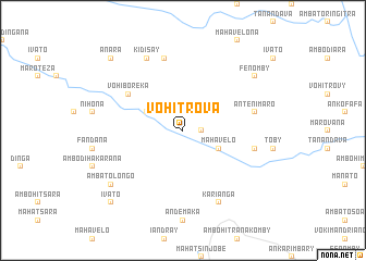 map of Vohitrova