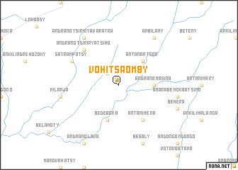 map of Vohitsaomby