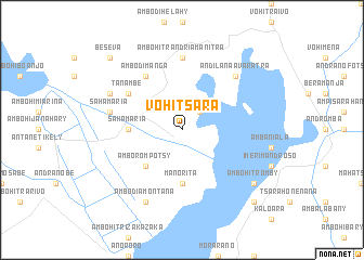 map of Vohitsara