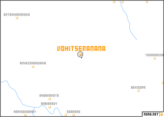 map of Vohitseranana