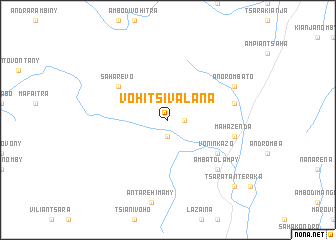 map of Vohitsivalana