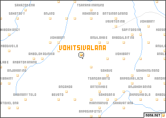 map of Vohitsivalana