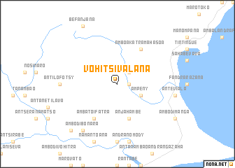 map of Vohitsivalana