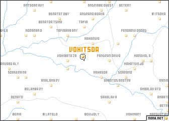 map of Vohitsoa