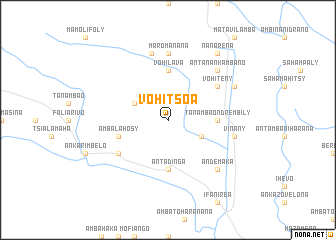 map of Vohitsoa