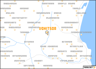 map of Vohitsoa