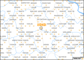 map of Vô Hối