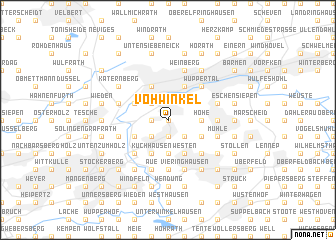 map of Vohwinkel
