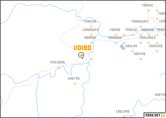 map of Voi Bổ