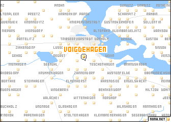 map of Voigdehagen