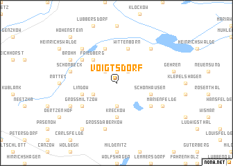 map of Voigtsdorf