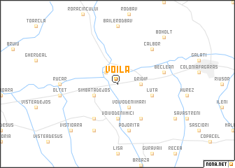 map of Voila