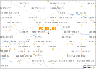 map of Voinsles