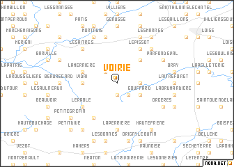 map of Voirie