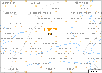 map of Voisey